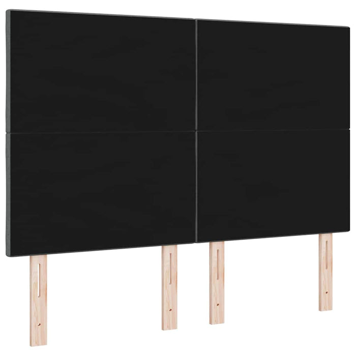 Tăblie LED Gri 144 cm țesătură WALTI