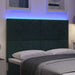 Tăblie LED Verde închis 144 cm Piele artificială - WALTI WALTI