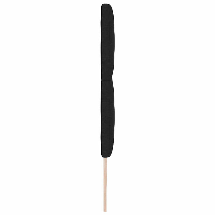 Tăblie LED Negru 180 cm țesătură WALTI