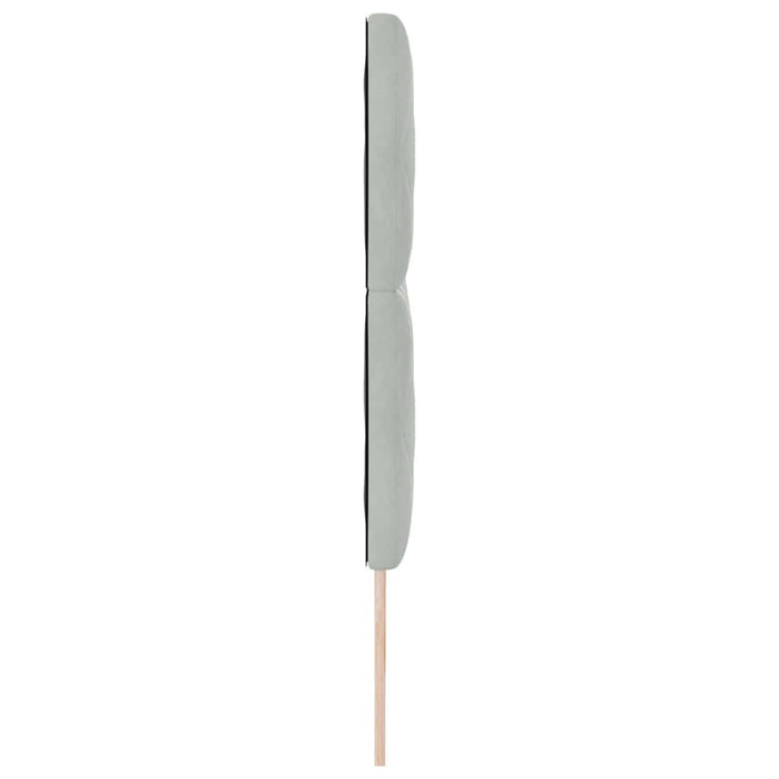 Tăblie LED Gri deschis 180 cm Piele artificială - WALTI WALTI