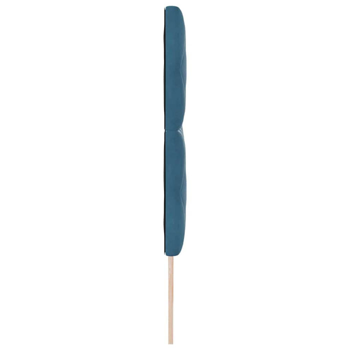 Tăblie LED Albastru închis 180 cm Piele artificială - WALTI WALTI