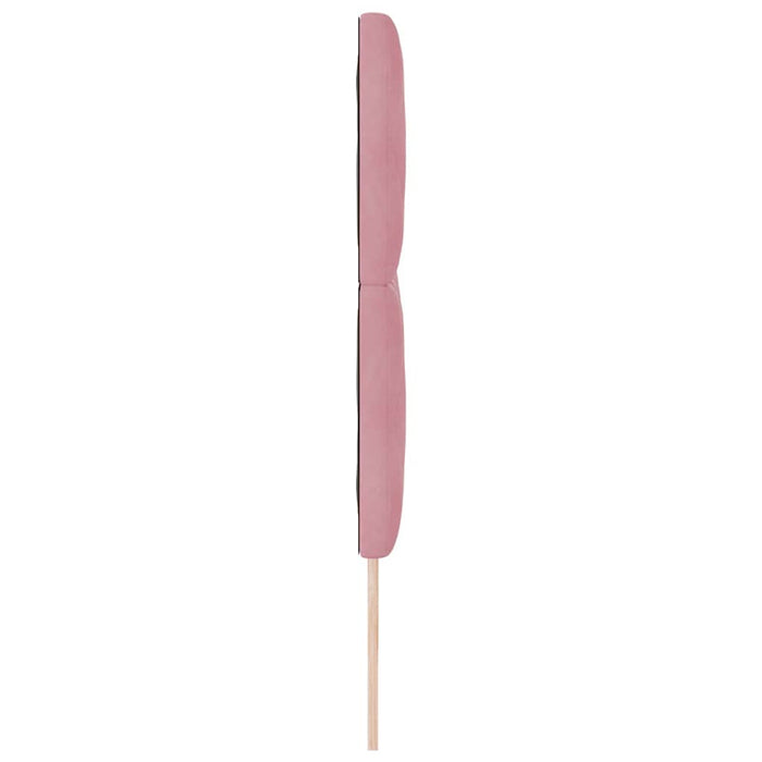 Tăblie LED Roz 200 cm Catifea WALTI