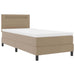 Cadru de pat cu saltea Cappuccino 90 x 190 cm Piele artificială - WALTI WALTI