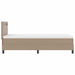 Cadru de pat cu saltea Cappuccino 90 x 190 cm Piele artificială - WALTI WALTI