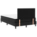 Cadru de Pat cu Saltea Negru 120 x 190 cm Piele artificială - WALTI WALTI