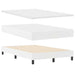 Pat cu arcuri cu saltea Alb 120 x 200 cm Piele artificială - WALTI WALTI
