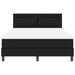 Cadru de Pat cu Saltea Negru 140 x 190 cm Piele artificială - WALTI WALTI