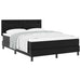 Cadru de Pat cu Saltea Negru 140 x 200 cm Piele artificială - WALTI WALTI
