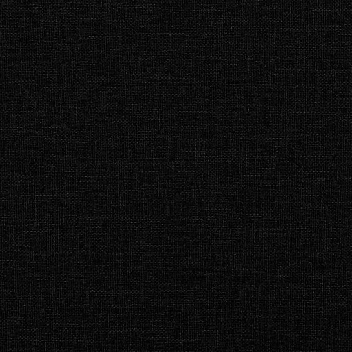 Pat cu arcuri cu headboard Negru 140 x 200 cm țesătură WALTI