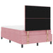 Pat cu arcuri cu saltea cu headboard Roz 120 x 200 cm țesătură - WALTI WALTI