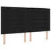 Pat cu saltea cu arcuri Gri închis 90x190 cm Negru 180 x 200 cm - WALTI WALTI