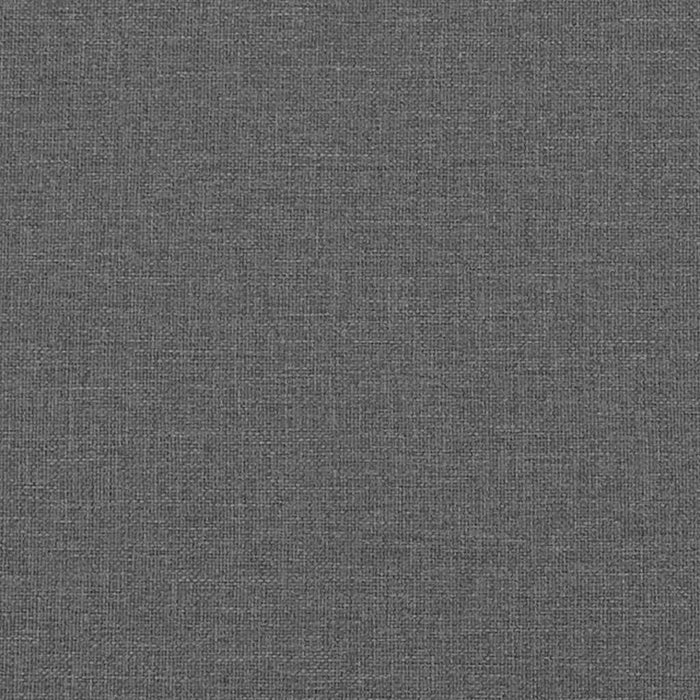 Pat cu arcuri cu headboard Gri închis 200 x 80 cm țesătură WALTI