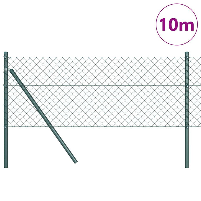 Giratorie cu Stâlpi Verde 0.4 x 10 m Oțel - WALTI WALTI