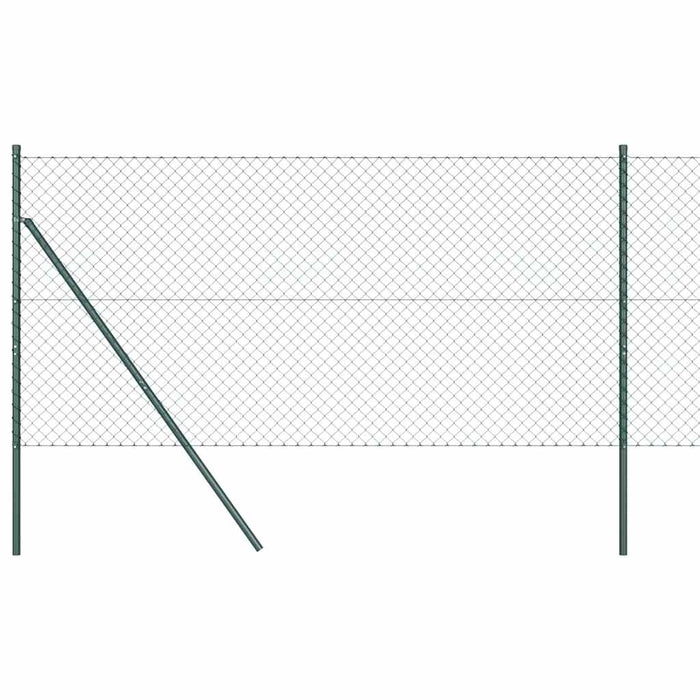 Giratorie cu Stâlpi Verde 1 x 10 m Oțel - WALTI WALTI