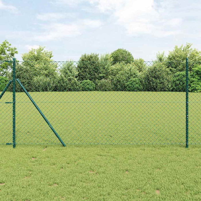Giratorie cu Stâlpi Verde 1.2 x 10 m Oțel - WALTI WALTI