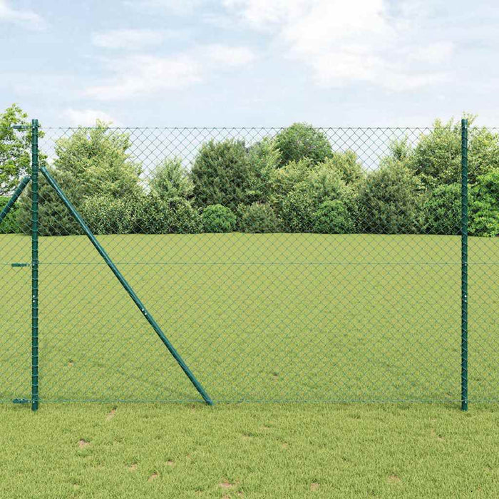Giratorie cu Stâlpi Verde 1.6 x 10 m Oțel - WALTI WALTI