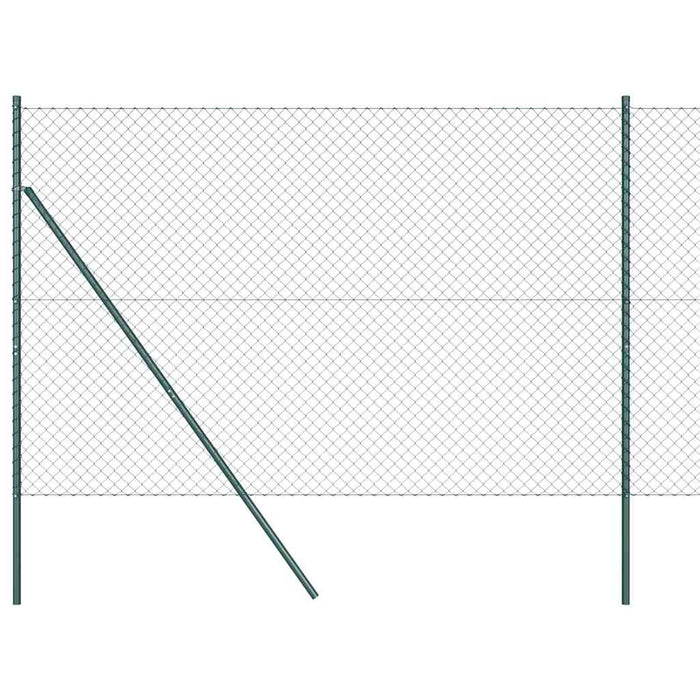 Giratorie cu Stâlpi Verde 1.6 x 10 m Oțel - WALTI WALTI