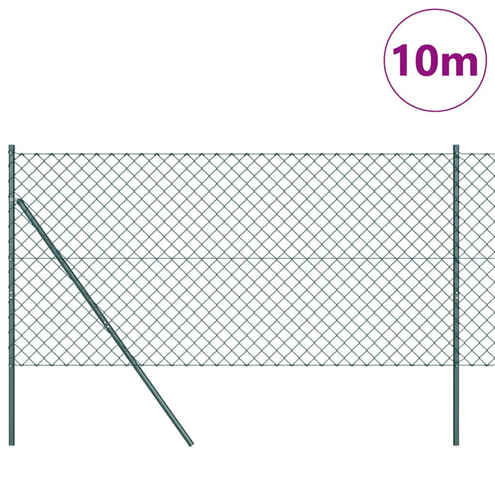 Giratorie cu Stâlpi Verde 1.2 x 10 m Oțel - WALTI WALTI