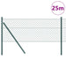 Giratorie cu Stâlpi Verde 0.6 x 25 m Oțel - WALTI WALTI