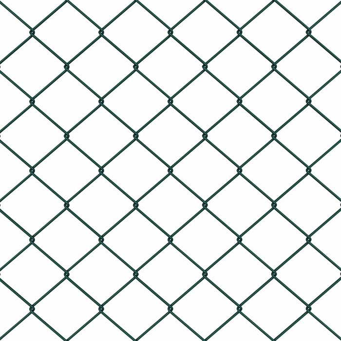 Giratorie cu Stâlpi Verde 1 x 10 m Oțel - WALTI WALTI