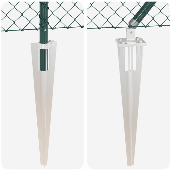 Giratorie cu Stâlpi Verde 0.6 x 25 m Oțel - WALTI WALTI
