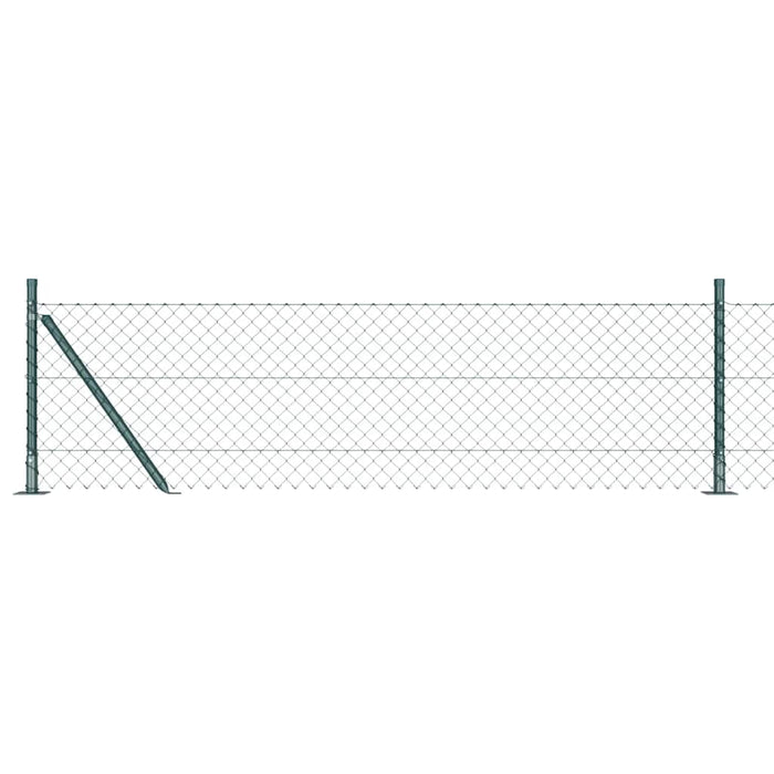 Giratorie cu Stâlpi Argintiu 10 x 0.6 m Oțel - WALTI WALTI