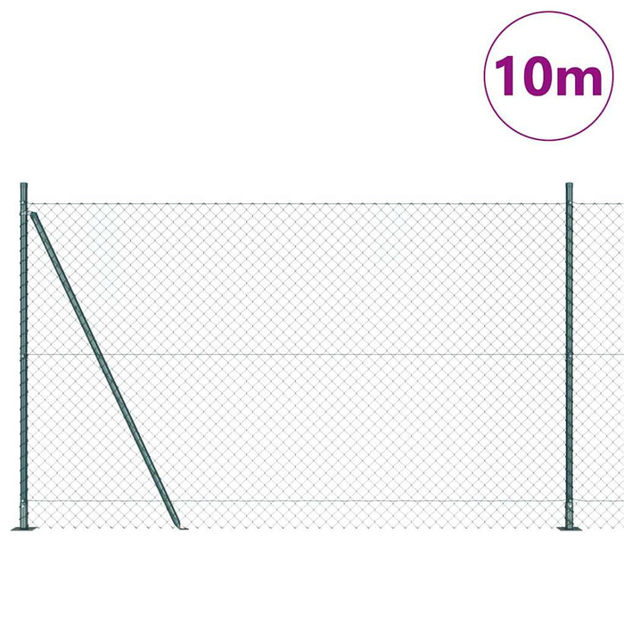 Giratorie cu Stâlpi Argintiu 10 x 1.6 m Oțel - WALTI WALTI