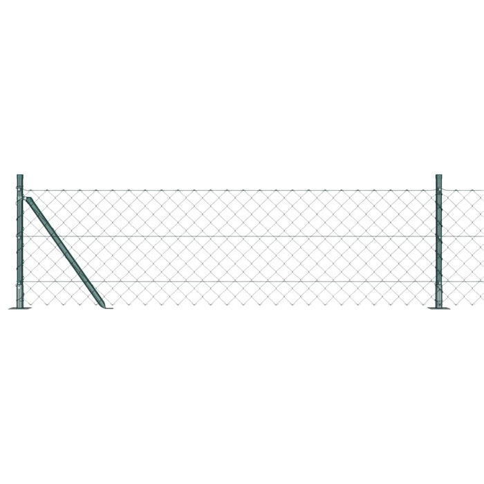 Giratorie cu Stâlpi Argintiu 10 x 0.6 m (mesh de 60 x 60 mm) - WALTI WALTI