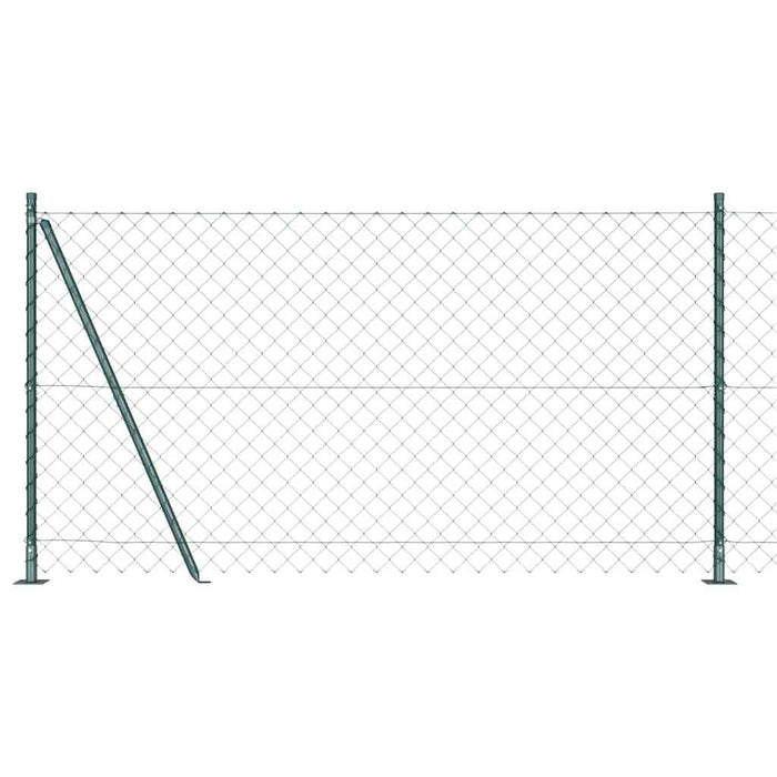 Giratorie cu Stâlpi Argintiu 10 x 1.2 m Oțel - WALTI WALTI