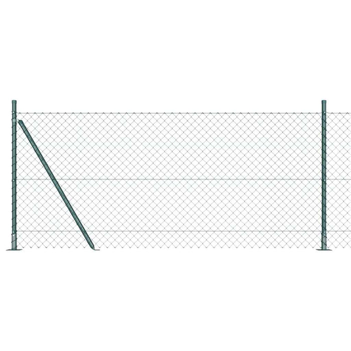 Giratorie cu Stâlpi Argintiu 25 x 1 m Oțel - WALTI WALTI