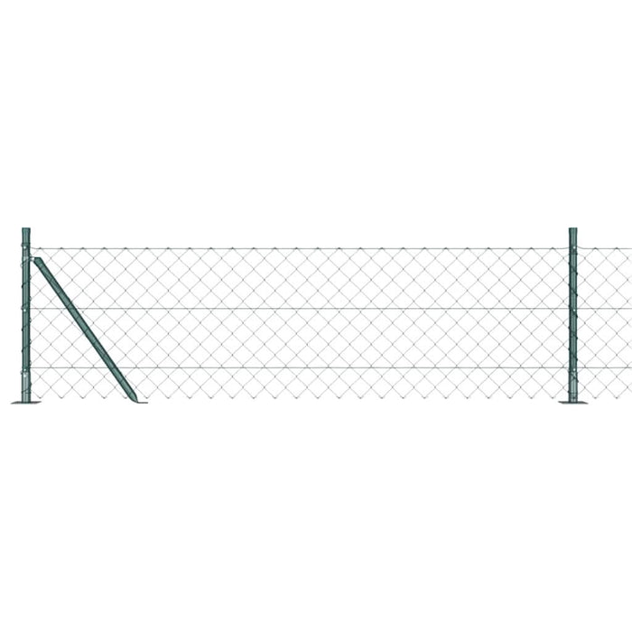 Giratorie cu Stâlpi Argintiu 25 x 0.4 m Oțel - WALTI WALTI