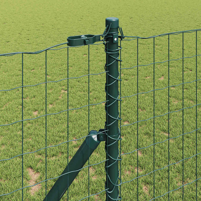 Îngrădire cu stâlpi Verde 1.2 x 10 m Oțel - WALTI WALTI