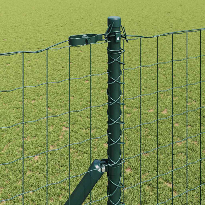 Îngrădire cu stâlpi Verde 1.6 x 10 m Oțel - WALTI WALTI