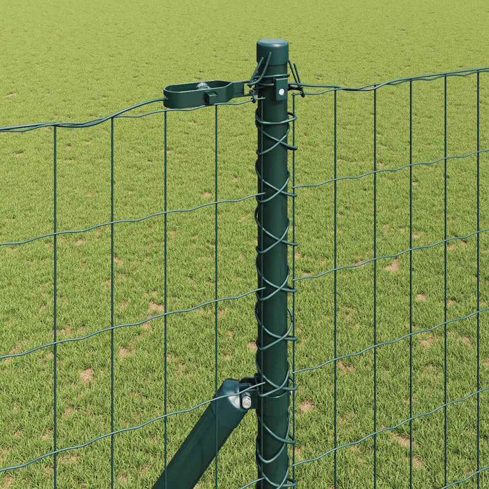 Îngrădire cu stâlpi Verde 1.6 x 10 m Oțel - WALTI WALTI