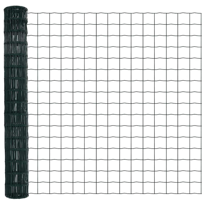 Îngrădire cu stâlpi Verde 1.6 x 10 m Oțel - WALTI WALTI