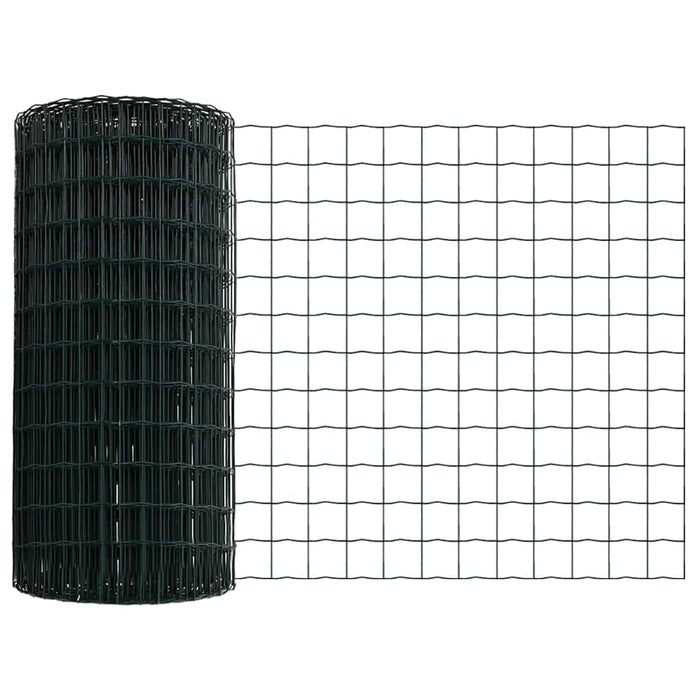 Îngrădire cu stâlpi Verde 0.8 x 25 m Oțel - WALTI WALTI