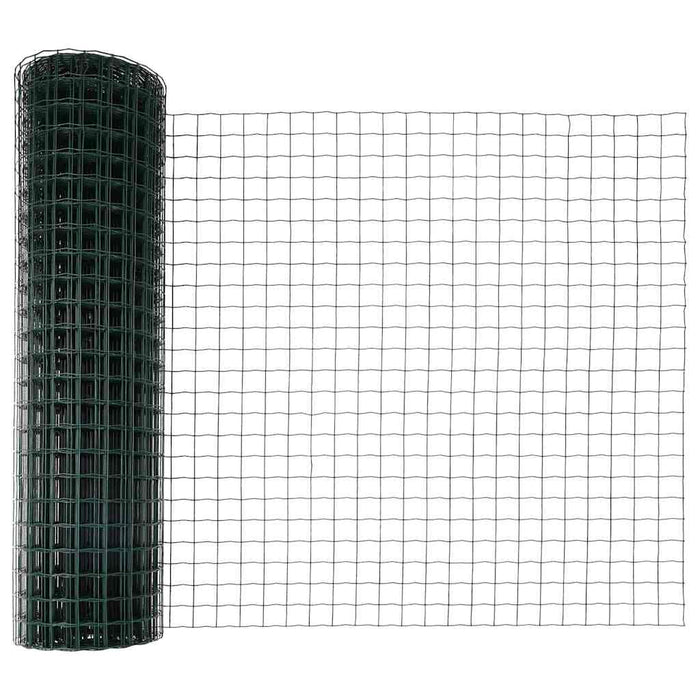 Îngrădire cu stâlpi Verde 1.2 x 25 m Oțel - WALTI WALTI