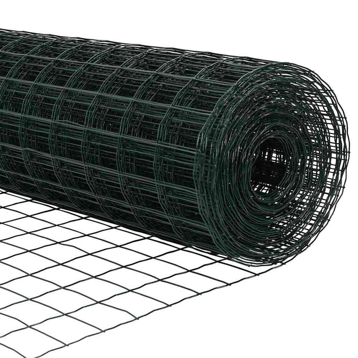 Îngrădire cu stâlpi Verde 0.6 x 50 m Oțel - WALTI WALTI