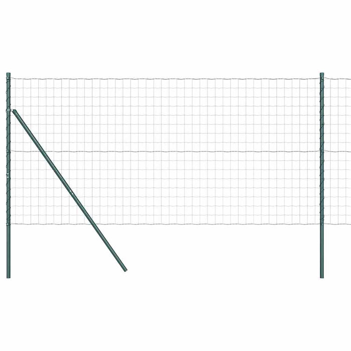 Îngrădire cu stâlpi Verde 1.2 x 10 m Oțel - WALTI WALTI