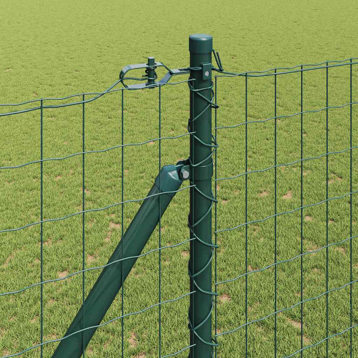 Îngrădire cu stâlpi Verde 1.6 x 10 m Oțel - WALTI WALTI