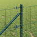 Gard cu Stâlp Verde 0,4 x 10 m Oțel și PVC - WALTI WALTI