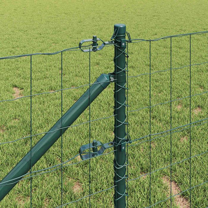 Îngrădire cu stâlpi Verde 0.6 x 10 m Oțel - WALTI WALTI