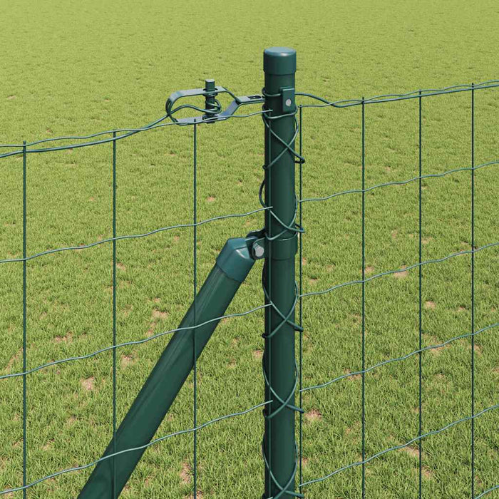 Îngrădire cu stâlpi Verde 1.5 x 10 m Oțel - WALTI WALTI