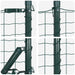 Îngrădire cu stâlpi Verde 1 x 25 m Oțel - WALTI WALTI