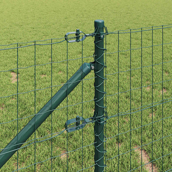Îngrădire cu stâlpi Verde 0.6 x 50 m Oțel - WALTI WALTI