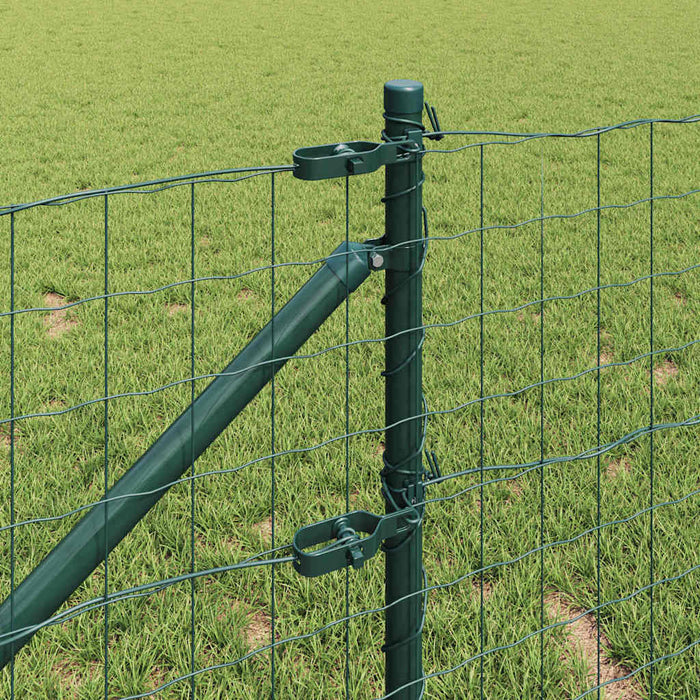 Îngrădire cu stâlpi Verde 0.6 x 10 m Oțel - WALTI WALTI
