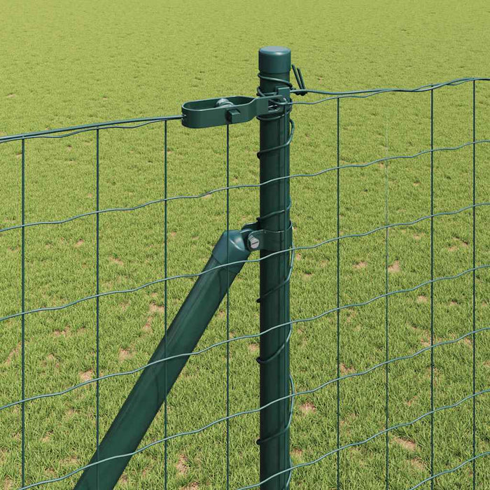 Îngrădire cu stâlpi Verde 1.6 x 10 m Oțel - WALTI WALTI