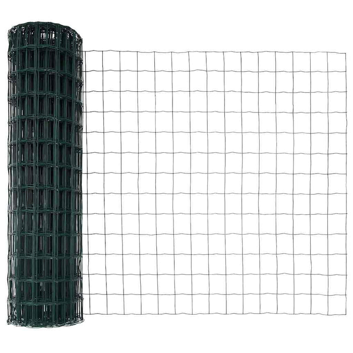 Îngrădire cu stâlpi Verde 1.2 x 25 m Oțel - WALTI WALTI