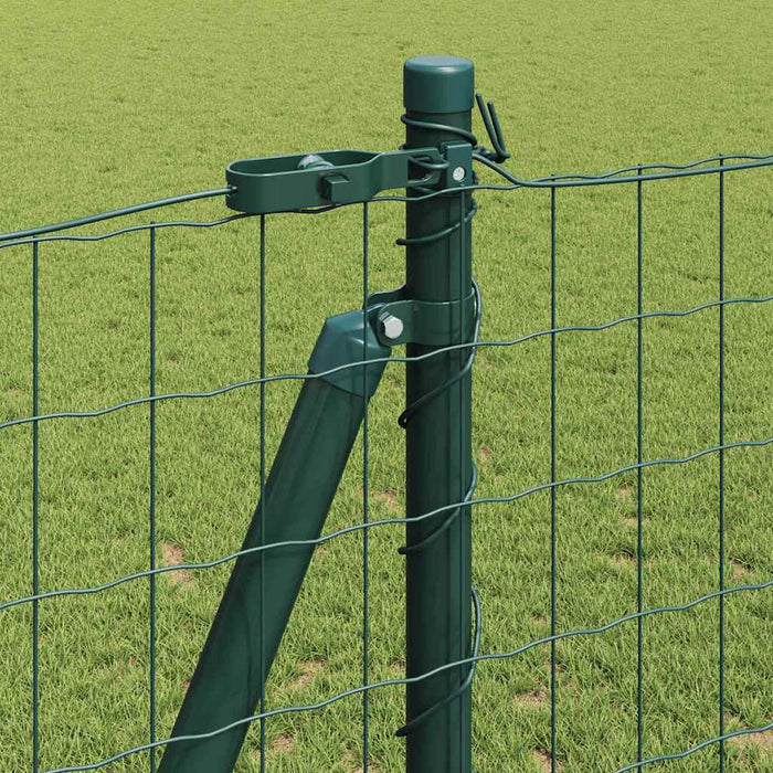 Îngrădire cu stâlpi Verde 1.2 x 10 m Oțel - WALTI WALTI