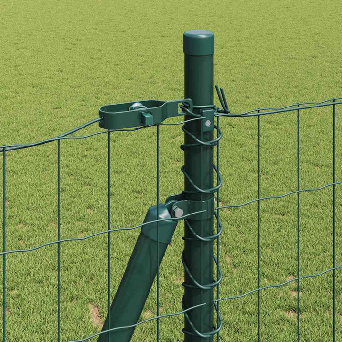 Îngrădire cu stâlpi Verde 1.5 x 10 m Oțel - WALTI WALTI